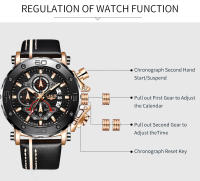 Reloj De Pulsera Militar LIGE 2024 Para Hombre Nuevo Deportivo De Lujo Con Correa De Silicona Resistente Al Agua Y Shock Reloj Cuarzo De Gran Diámetro - details 16