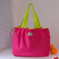 Bolsa De Compras Ecológica Y Fashion Con Cierre De Cordón Bolsa De Viaje Impermeable Reutilizable Para Supermercado Y Grocery - details 4