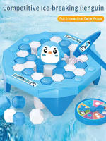Mini Pingüino Juguete Interactivo De Escritorio Rompiendo Hielo Juego De Puzzle Para Niños Edad Recomendada 3-6Años - details 0