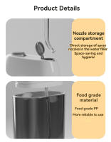 1PC Limpieza Dental Portátil Recargable Con Jeta De Agua Para El Hogar Y Viajes Dispositivo De Limpieza Oral - details 13