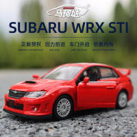 Modelo De Coche a Escala Subaru WRX STI 1:36 Metal Aluminio Simulación Alta Juguete Coleccionable Para Regalos F44 - details 1