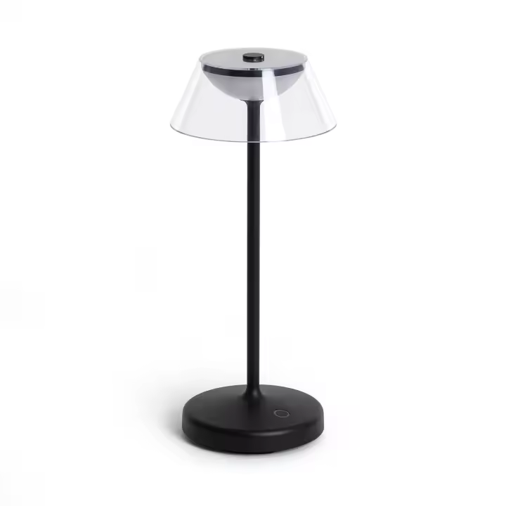 Ledkia Lámpara de Mesa LED 3W Portátil con Batería USB Recargable Dipley Negro - 1