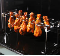 1pc Rack De Asador En Acero Inoxidable Para Pato Y Pierna De Pollo Herramientas De Barbacoa Suministros De Cocina - details 4