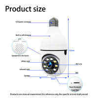 Cámara De Seguridad Wifi 360 Grados Para El Hogar Cámara Exterior Inalámbrica Wi-Fi Grabación Protección Doméstica Con Visión Nocturna Y Audio Bidireccional - details 7