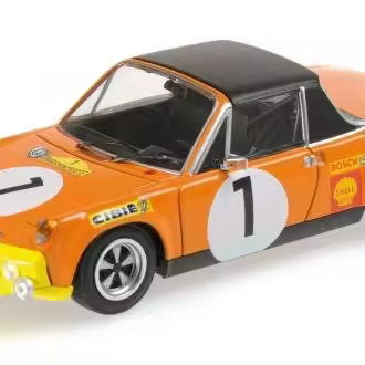 MINICHAMPS 1/43 PORSCHE 914/6 LARROUSSE HALDI MARKO GANADOR MARATÓN DE LA RUTA 1970-400706501 - 1