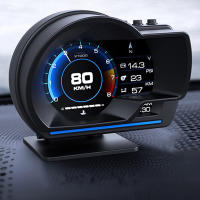 Nuevo A501 Auto Meter Car HUD Turbo Gauge Display OBD2 Digital Smart Odometer Seguridad Alarmas Agua Y Aceite Temperatura RPM - details 10