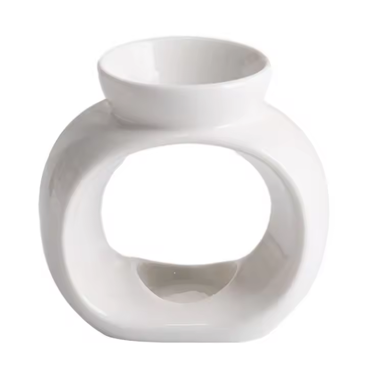 Encendedor De Aceites Esenciales Decorativo Censer De Cerámica Aroma Calentador Para Jardín Sala De Estar Porche Escritorio Oficina - 1