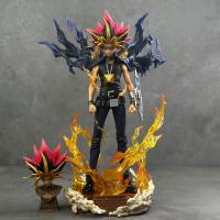 Figura De Anime 28cm Yugi Muto Duel Monsters Monstruos De Cartas PVC Estatua Coleccionable De Modelos Decoración Juguetes Regalos De Navidad - details 2