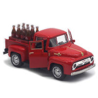 Modelo De Coche De Aleación Retro 1:32 Juego De Juguetes De Fundición Para Niños Colección De Series De Camiones Vintage Metal Sin Batería - details 6