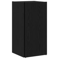 Gabinete Esquinero vidaXL Negro Roble 33x33x67 cm Madera Elaborada - details 3