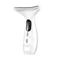 Masajeador Facial Y De Cuello EMS Con Terapia De Luz Roja Belleza Dispositivo Antienvejecimiento Vibration Sonic Reducción De Doble Barba Levantamiento De Piel - details 15