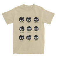 Camiseta De Algodón Puro Para Hombre Y Mujer Con Diseño Humorístico De Badtz Maru En Diferentes Estados De Ánimo Camiseta Corta O-Neck - details 9