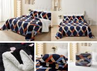 Edredón nórdico con Borreguito Ultra Suave y cálido Set de Cama con Funda de Almohada (180x240CM +1 Funda)(220x240CM +2 Funda)(240x260CM +2 Funda) - details 0