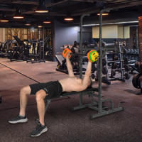 ALLINLIFE ESTACIÓN DE GIMNASIO, TORRE DE TRACCIÓN, CON BANCO PLEGABLE Y AJUSTABLE, MULTIFUNCIONAL, CULTURISMO, ENTRENAMIENTO EN CASA, ACERO DE ALTA CALIDAD, ENVÍO DESDE EUROPA - details 2