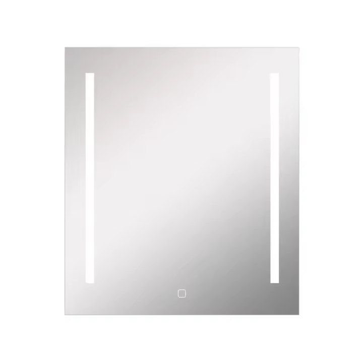 Espejo Luz LED Baño 80x70cm Rectangular Antivaho, Luz Regulable, Interruptor Táctil, Impermeable IP44, UBUD - 1