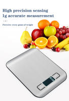 Báscula De Cocina Electrónica De Acero Inoxidable Con Pantalla LCD Herramientas De Hornear Para Alimentos Y Joyas Peso De Bocadillos Precisión 1g No Incluye Batería - details 4