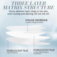 5pcs Parches De Hidratación Microcrystalline 6D Para Líneas Finas Y Arrugas Parche De Esencia Firmante Patrón De Ley Parche De Frontal Y Parche De Ojos - details 5