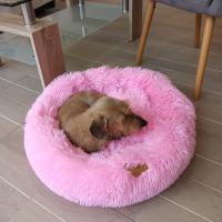 Cama Golden 22k Donut para Gatos y Perros Pequeños (Diámetro 60cm) - Alta Calidad y Antideslizante - details 5
