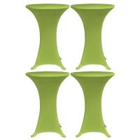 vidaXL 4x Fundas Elásticas Mesa 60cm Casa Hostelería Decoración Color Antracita,  Verde,  Blanco y mas - details 1