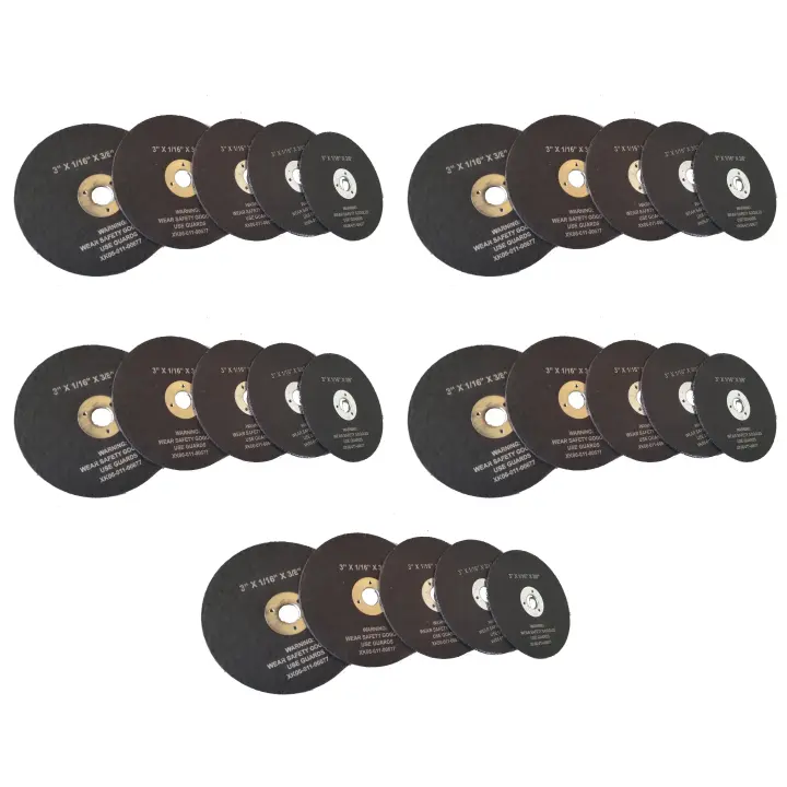 Disco de corte para metal 75x1,6 mm para amoladora cortadora pequeña,  25 piezas - 1