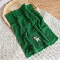 Juego De 3 Toallas De Algodón Suave 32x45cm Absorbentes Con Diseño De San Nicolás Para Navidad Toallas De Mano Y Baño Para Hotel Y Hogar - details 1