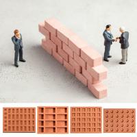 Molde De Silicona Miniatura Roja Para Bloques De Construcción Material De Modelado Casero Moldes De Ladrillos Para Hogar - details 1