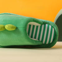 Alfombrillas De Invierno Para Niños Con Diseño De Dinosaurio Antideslizantes Y Cómodas Zapatillas De Algodón Para Interior Unisex Tallas Para Edades 1-12 Años - details 6