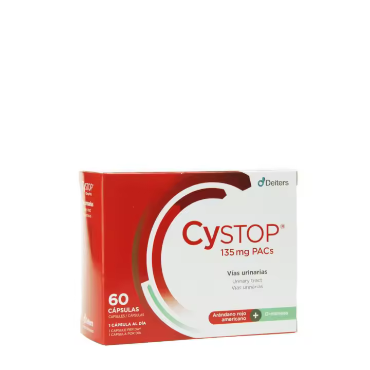 Deiters cystop 135 mg pacs 60 cápsulas. - 1