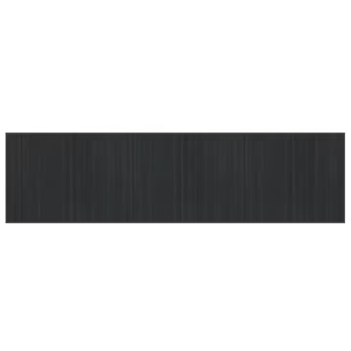 vidaXL Alfombra rectangular bambú 80x300 cm Color Negro,  Natural,  Marrón y mas Alfombras de área  Alfombra de Piso para Sala de Estar Dormitorio Habitación Salón - 1