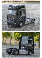 Modelo De Camión Mercedes-Benz ACTROS 1:36 Con Sonido Y Luz Coche De Acción Para Niños Juguete Colección C209 Metal Sin Batería - details 9