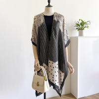 Nueva Bufanda De Mujer IROJEFF 2024 Verano Delgada ImpresiónPremium Chiffón Pañuelo Musulmán Paisley Chal Sobre Raya De Seda - details 4