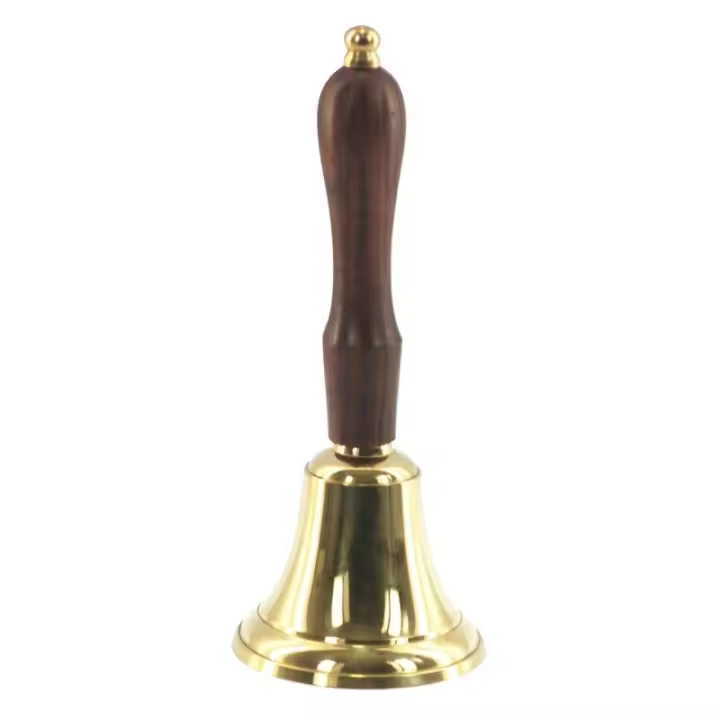 Signes Grimalt By SIGRIS Campanas Mano 6Cm.Mang.Mad Decoración Náutico Colección Dorado Signes Grimalt Decor And Go 62216 - 1