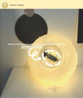 Lámpara De Noche LED Recargable 16 Colores Lámpara De Luna 3D Impresión Táctil Decoración Para Hogar Regalos De Cumpleaños Para Niños - details 11