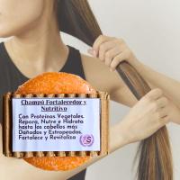 Pack 2 Champús Sólidos Fortalecedores y Nutritivos. Proteínas Vegetales. Pumarshop Cinnia Natura. Fragancia Pomelo - details 0
