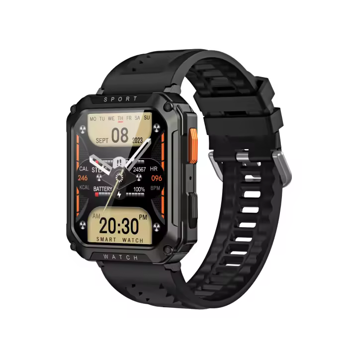 deportes bluetooth T8PRO reloj inteligente frecuencia cardíaca oxígeno en la sangre podómetro vigilancia de la salud llamada reloj electrónico - 1