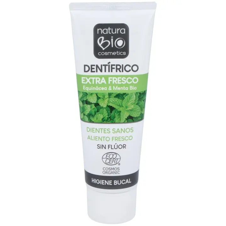 Naturabio Cosmetics Dentifrico Extra Fresco Equinacea Y Menta Bio 75Ml - 1