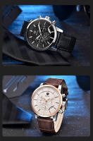 Reloj Deportivo De Moda BENYAR 2024 Para Hombres Multifuncional Impermeable Con Cuero Premium Calendario Y Luz Nocturna - details 7