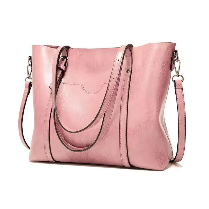 Bolsos de Mano para mujer de cuero elegante de gran capacidad Retro Vintage with Superior ASA - 1