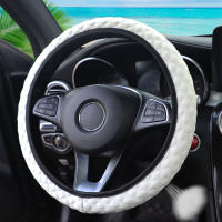Cubierta De Volante Automotriz De Seda Hielo Transpirable Para Coche Tela De Malla Ajuste Para 14.5-15 Pulgadas Sin Anillo Interno - details 7