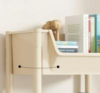 Estante De Libros Móvil Con Ruedas Estante De Almacenamiento Móvil Para Escritorio Biblioteca Dormitorio Estudio Estilo Moderno Minimalista - details 6