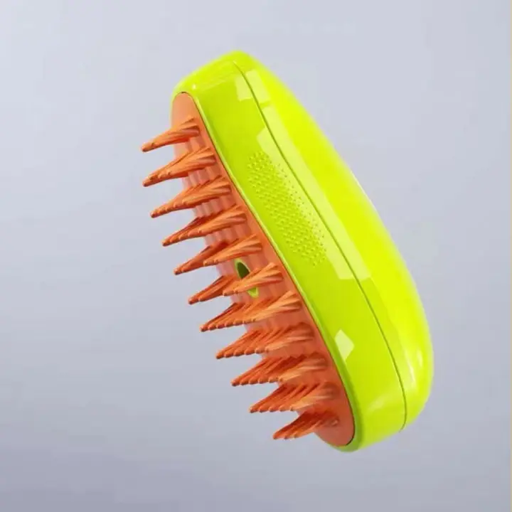 Peine Eléctrico Para Mascotas 3 En 1 Con Humo De Estilo Comb Para Masaje Y Aseo De Gatos Y Perros Herramienta De Lustra-Pelo - 1