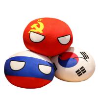 Muñeco De Peluche Divertido De 10cm Polandball Colgante De Países Juguetes De Peluche Incluye USSR USA FRANCE RUSSIA UK JAPAN GERMANY ITALY Para Adultos Y Adolescentes - details 1