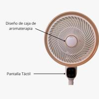 Ventilador de Pie 40W con 3 Velocidades – Silencioso, Oscilante, Eficiente y Elegante para Hogar u Oficina - details 1