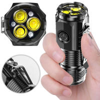 Linterna LED Super Brillante 300LM Recargable Para Reparación De Coches Y Camping Anti-Derrapante Con Luz De Trabajo Para Garage - details 2