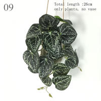 Planta Artificial De Valla Peacock Y Tortuga Hoja Begonia Verde Hierba En Maceta Para Decoración De Balcón Y Jardín Interior - details 10