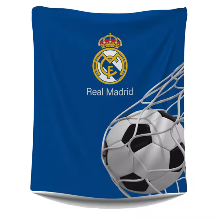 Bimba Pimba - Real Madrid manta coralina producto oficial modelo 3 120cm x 150cm - 1