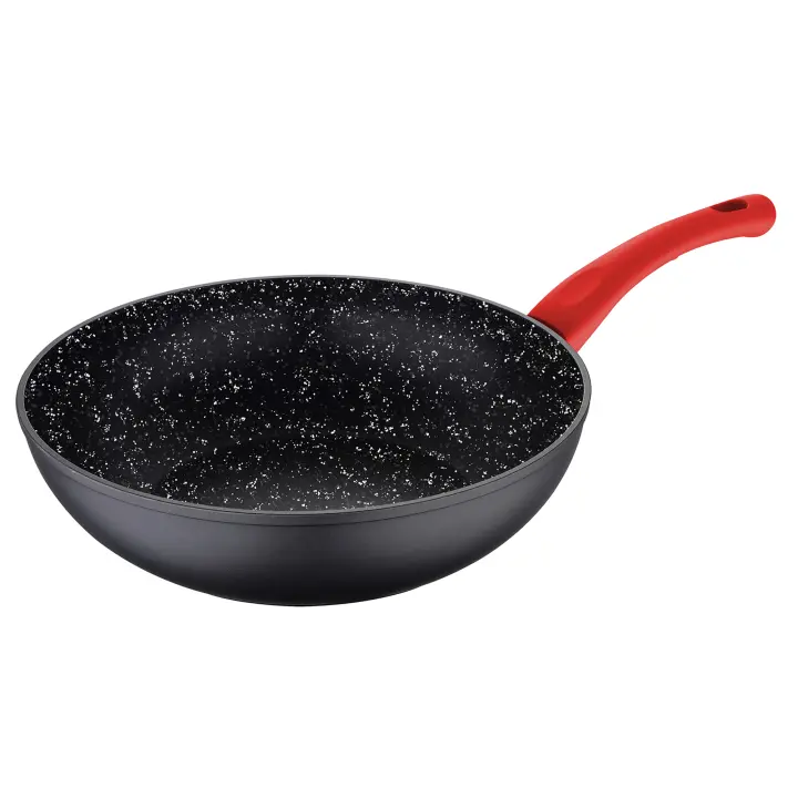 San Ignacio Wok 26cm Aluminio Forjado Antiadherente de Marmol - 1