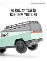 Modelo De Coche De Aleación 1:24 Tesla Pick up Juguetes RV De Camping Decoración Regalo Metal Sin Batería Para Mayores De 14 Años - details 15