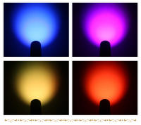 Spotlight De Escenario RGB LED Con Control Remoto 16 Colores Luz De Fiesta Ajustable Para Disco KTV Barra Sala De Baile - details 4