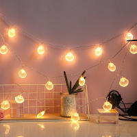 Guirnalda De Conchas LED Iluminación De Batería Para Decoración De Navidad Fiesta De Boda Año Nuevo Fairy Light Ornaments - details 4